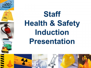 Safety Induction